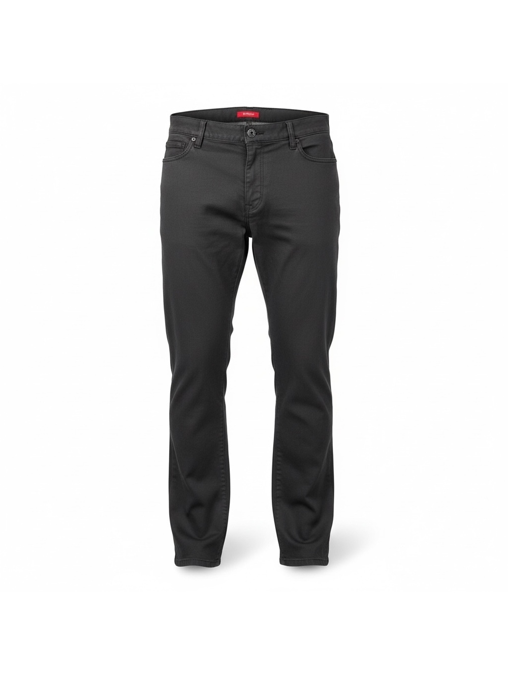 GUESS Men's Black Slim Fit Jeans with Zip Pocket Detail Size